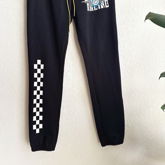 GFTD LA Men All Mighty Racing Pants Sweatpants Small Jogger Lounge Athleisure - Picture 3 of 7